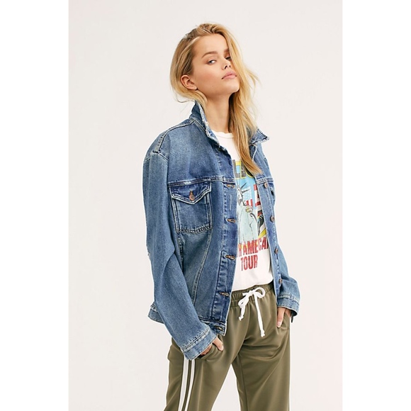 ramona denim trucker jacket